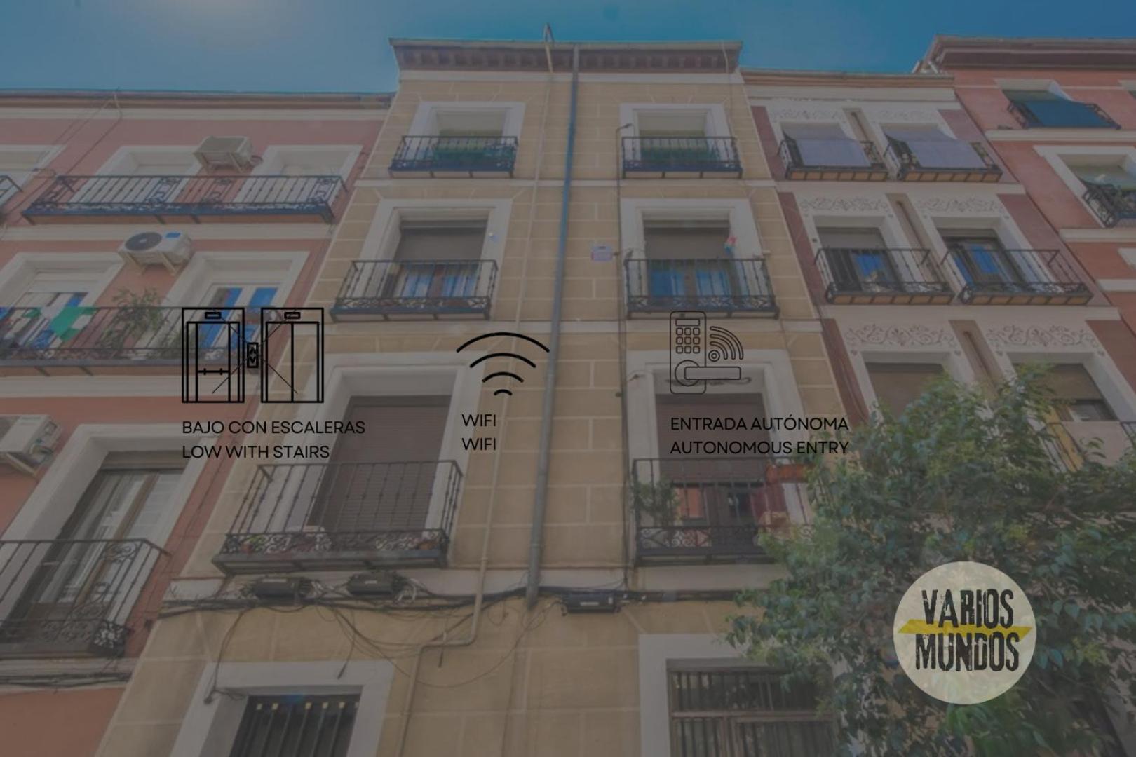 Cool Duplex Bajo Apt 7Pax Cerca De Tirso De Molina E2 Μαδρίτη Εξωτερικό φωτογραφία